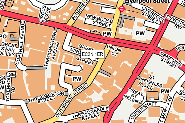 EC2N 1ER map - OS OpenMap – Local (Ordnance Survey) EC2N 1ER map - OS OpenMap – Local (Ordnance Survey)