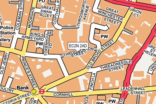 EC2N 2AD map - OS OpenMap – Local (Ordnance Survey) EC2N 2AD map - OS OpenMap – Local (Ordnance Survey)