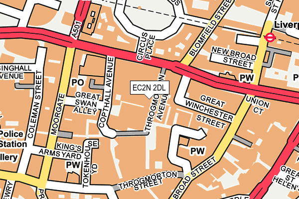 EC2N 2DL map - OS OpenMap – Local (Ordnance Survey) EC2N 2DL map - OS OpenMap – Local (Ordnance Survey)