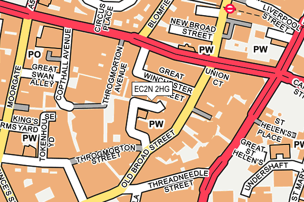 EC2N 2HG map - OS OpenMap – Local (Ordnance Survey) EC2N 2HG map - OS OpenMap – Local (Ordnance Survey)