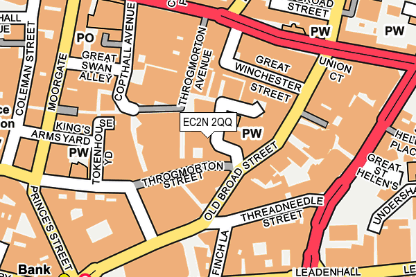 EC2N 2QQ map - OS OpenMap – Local (Ordnance Survey) EC2N 2QQ map - OS OpenMap – Local (Ordnance Survey)
