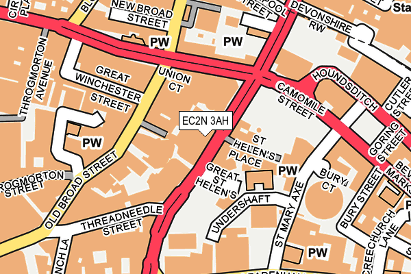 EC2N 3AH map - OS OpenMap – Local (Ordnance Survey) EC2N 3AH map - OS OpenMap – Local (Ordnance Survey)