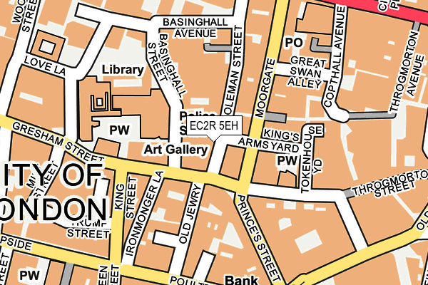 EC2R 5EH map - OS OpenMap – Local (Ordnance Survey) EC2R 5EH map - OS OpenMap – Local (Ordnance Survey)