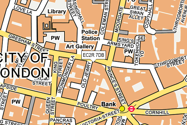 EC2R 7DB map - OS OpenMap – Local (Ordnance Survey) EC2R 7DB map - OS OpenMap – Local (Ordnance Survey)