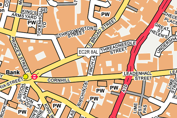 EC2R 8AL map - OS OpenMap – Local (Ordnance Survey) EC2R 8AL map - OS OpenMap – Local (Ordnance Survey)