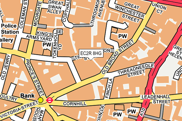 EC2R 8HG map - OS OpenMap – Local (Ordnance Survey) EC2R 8HG map - OS OpenMap – Local (Ordnance Survey)