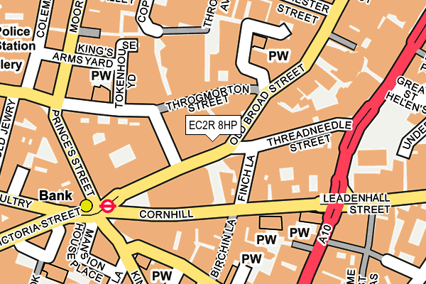 EC2R 8HP map - OS OpenMap – Local (Ordnance Survey) EC2R 8HP map - OS OpenMap – Local (Ordnance Survey)