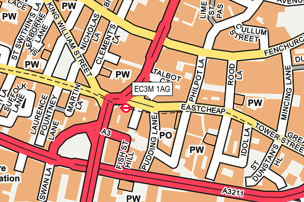 EC3M 1AG map - OS OpenMap – Local (Ordnance Survey) EC3M 1AG map - OS OpenMap – Local (Ordnance Survey)