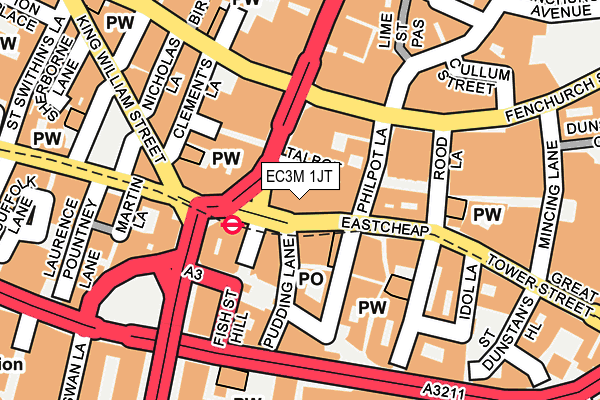 EC3M 1JT map - OS OpenMap – Local (Ordnance Survey) EC3M 1JT map - OS OpenMap – Local (Ordnance Survey)