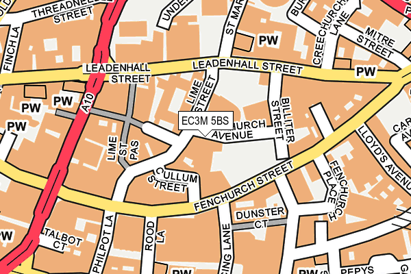 EC3M 5BS map - OS OpenMap – Local (Ordnance Survey) EC3M 5BS map - OS OpenMap – Local (Ordnance Survey)