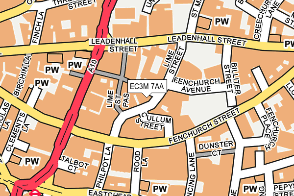 EC3M 7AA map - OS OpenMap – Local (Ordnance Survey) EC3M 7AA map - OS OpenMap – Local (Ordnance Survey)