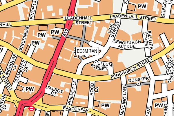 EC3M 7AN map - OS OpenMap – Local (Ordnance Survey) EC3M 7AN map - OS OpenMap – Local (Ordnance Survey)