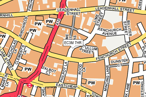 EC3M 7HR map - OS OpenMap – Local (Ordnance Survey) EC3M 7HR map - OS OpenMap – Local (Ordnance Survey)