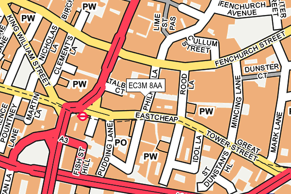 EC3M 8AA map - OS OpenMap – Local (Ordnance Survey) EC3M 8AA map - OS OpenMap – Local (Ordnance Survey)