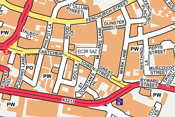 EC3R 5AZ map - OS OpenMap – Local (Ordnance Survey) EC3R 5AZ map - OS OpenMap – Local (Ordnance Survey)