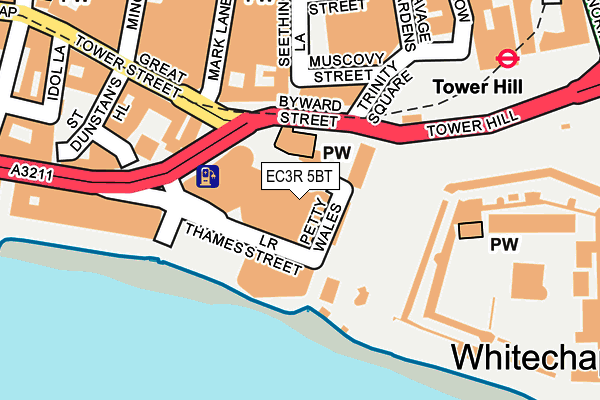 EC3R 5BT map - OS OpenMap – Local (Ordnance Survey) EC3R 5BT map - OS OpenMap – Local (Ordnance Survey)