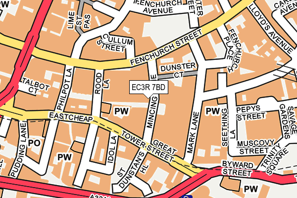 EC3R 7BD map - OS OpenMap – Local (Ordnance Survey) EC3R 7BD map - OS OpenMap – Local (Ordnance Survey)