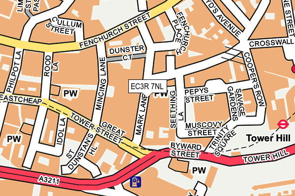 EC3R 7NL map - OS OpenMap – Local (Ordnance Survey) EC3R 7NL map - OS OpenMap – Local (Ordnance Survey)