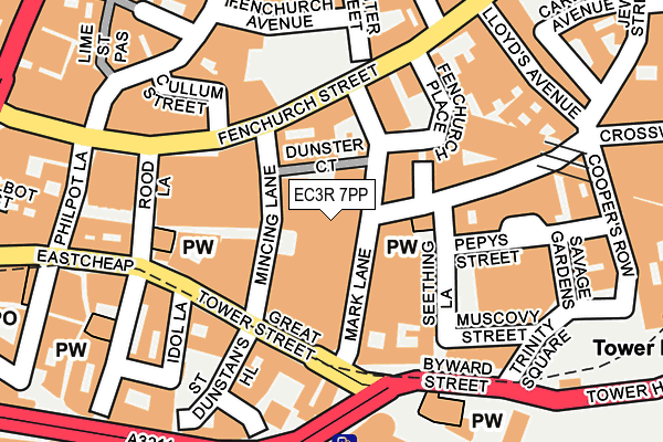 EC3R 7PP map - OS OpenMap – Local (Ordnance Survey) EC3R 7PP map - OS OpenMap – Local (Ordnance Survey)