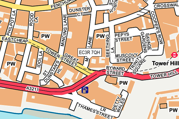 EC3R 7QH map - OS OpenMap – Local (Ordnance Survey) EC3R 7QH map - OS OpenMap – Local (Ordnance Survey)