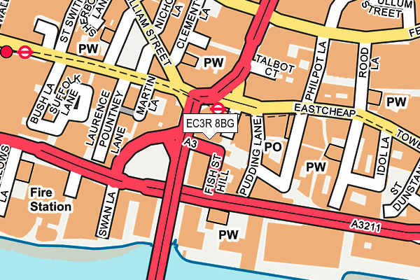 EC3R 8BG map - OS OpenMap – Local (Ordnance Survey) EC3R 8BG map - OS OpenMap – Local (Ordnance Survey)