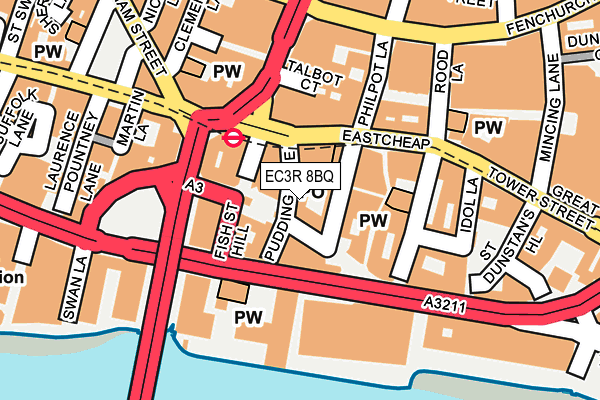 EC3R 8BQ map - OS OpenMap – Local (Ordnance Survey) EC3R 8BQ map - OS OpenMap – Local (Ordnance Survey)