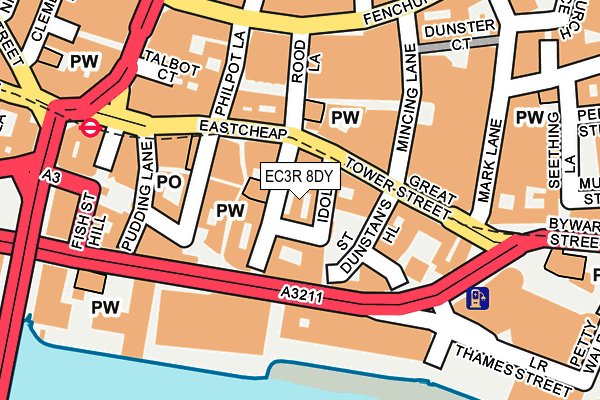 EC3R 8DY map - OS OpenMap – Local (Ordnance Survey) EC3R 8DY map - OS OpenMap – Local (Ordnance Survey)