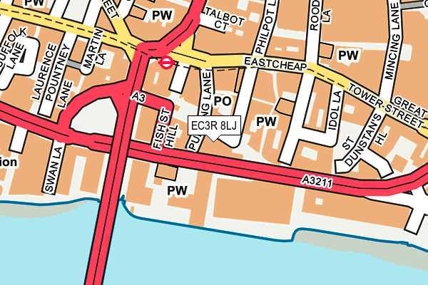 EC3R 8LJ map - OS OpenMap – Local (Ordnance Survey) EC3R 8LJ map - OS OpenMap – Local (Ordnance Survey)