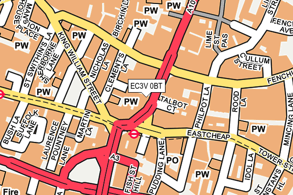 EC3V 0BT map - OS OpenMap – Local (Ordnance Survey) EC3V 0BT map - OS OpenMap – Local (Ordnance Survey)