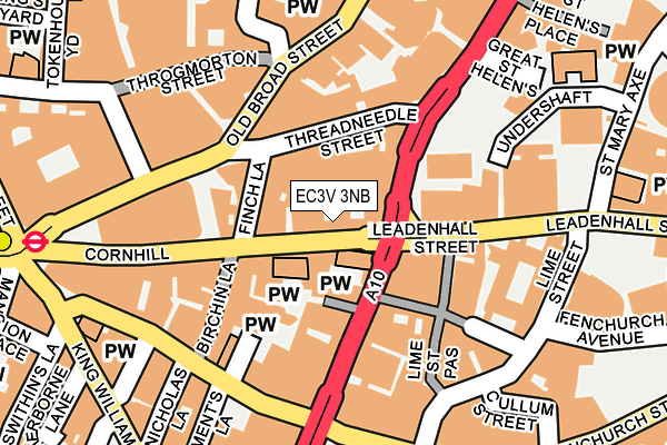EC3V 3NB map - OS OpenMap – Local (Ordnance Survey) EC3V 3NB map - OS OpenMap – Local (Ordnance Survey)