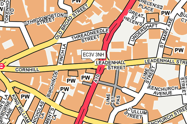 EC3V 3NH map - OS OpenMap – Local (Ordnance Survey) EC3V 3NH map - OS OpenMap – Local (Ordnance Survey)