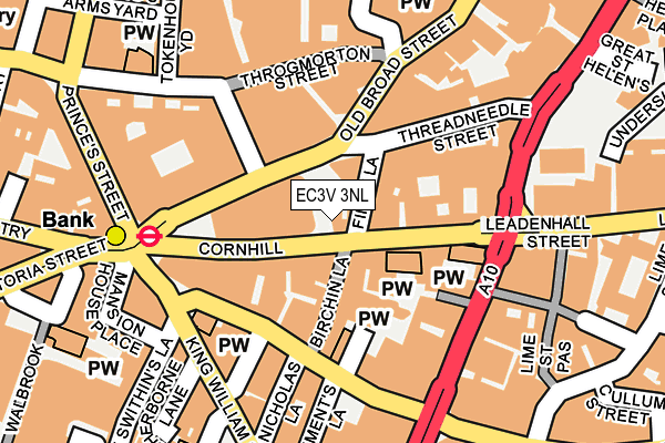 EC3V 3NL map - OS OpenMap – Local (Ordnance Survey) EC3V 3NL map - OS OpenMap – Local (Ordnance Survey)