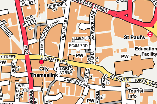EC4M 7DD map - OS OpenMap – Local (Ordnance Survey) EC4M 7DD map - OS OpenMap – Local (Ordnance Survey)