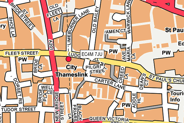 EC4M 7JU map - OS OpenMap – Local (Ordnance Survey) EC4M 7JU map - OS OpenMap – Local (Ordnance Survey)