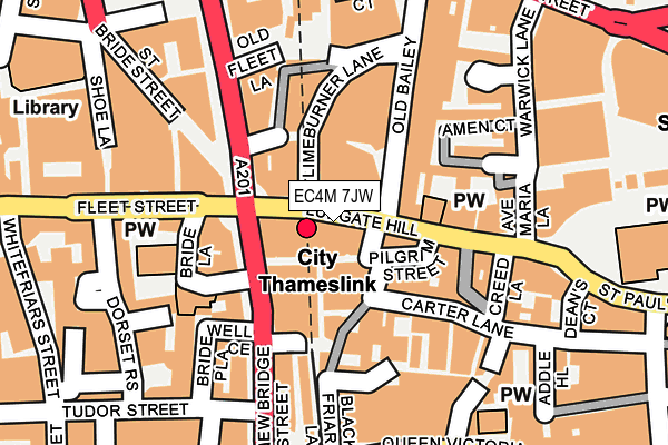 EC4M 7JW map - OS OpenMap – Local (Ordnance Survey) EC4M 7JW map - OS OpenMap – Local (Ordnance Survey)