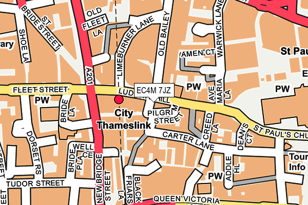 EC4M 7JZ map - OS OpenMap – Local (Ordnance Survey) EC4M 7JZ map - OS OpenMap – Local (Ordnance Survey)
