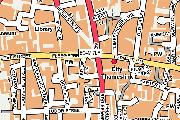 EC4M 7LF map - OS OpenMap – Local (Ordnance Survey) EC4M 7LF map - OS OpenMap – Local (Ordnance Survey)