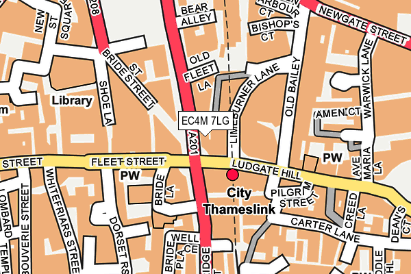 EC4M 7LG map - OS OpenMap – Local (Ordnance Survey) EC4M 7LG map - OS OpenMap – Local (Ordnance Survey)