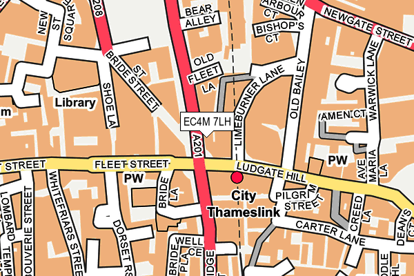 EC4M 7LH map - OS OpenMap – Local (Ordnance Survey) EC4M 7LH map - OS OpenMap – Local (Ordnance Survey)