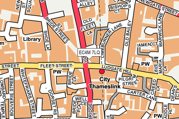 EC4M 7LQ map - OS OpenMap – Local (Ordnance Survey) EC4M 7LQ map - OS OpenMap – Local (Ordnance Survey)