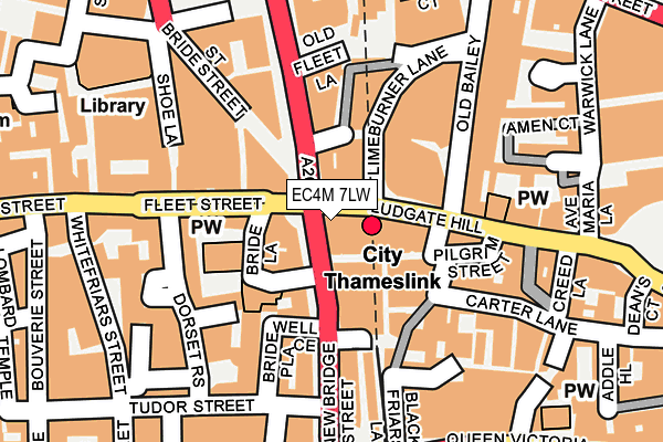 EC4M 7LW map - OS OpenMap – Local (Ordnance Survey) EC4M 7LW map - OS OpenMap – Local (Ordnance Survey)