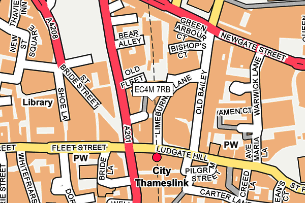 EC4M 7RB map - OS OpenMap – Local (Ordnance Survey) EC4M 7RB map - OS OpenMap – Local (Ordnance Survey)
