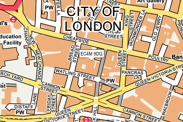 EC4M 9DQ map - OS OpenMap – Local (Ordnance Survey) EC4M 9DQ map - OS OpenMap – Local (Ordnance Survey)