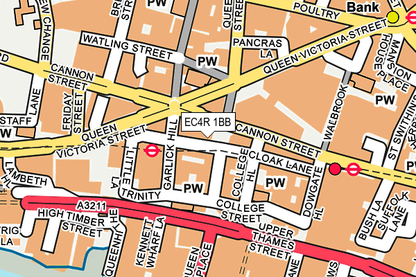 EC4R 1BB map - OS OpenMap – Local (Ordnance Survey) EC4R 1BB map - OS OpenMap – Local (Ordnance Survey)