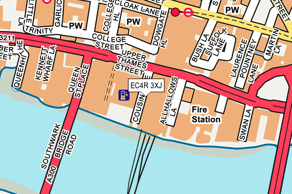 EC4R 3XJ map - OS OpenMap – Local (Ordnance Survey) EC4R 3XJ map - OS OpenMap – Local (Ordnance Survey)