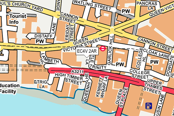 EC4V 2AR map - OS OpenMap – Local (Ordnance Survey) EC4V 2AR map - OS OpenMap – Local (Ordnance Survey)