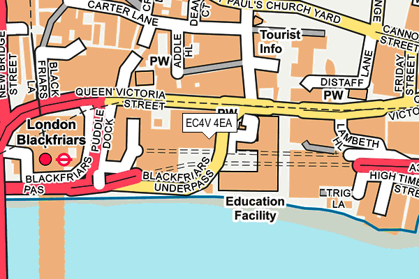 EC4V 4EA map - OS OpenMap – Local (Ordnance Survey) EC4V 4EA map - OS OpenMap – Local (Ordnance Survey)