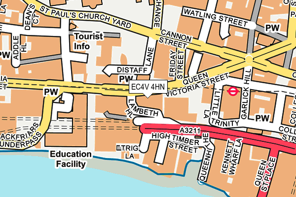 EC4V 4HN map - OS OpenMap – Local (Ordnance Survey) EC4V 4HN map - OS OpenMap – Local (Ordnance Survey)