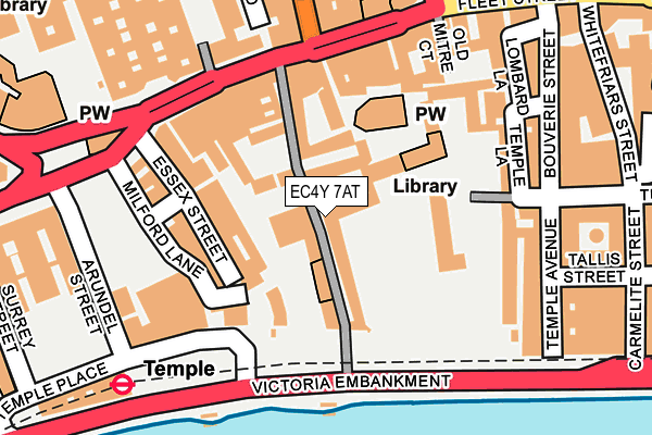 EC4Y 7AT map - OS OpenMap – Local (Ordnance Survey) EC4Y 7AT map - OS OpenMap – Local (Ordnance Survey)