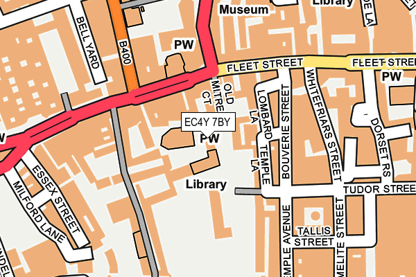 EC4Y 7BY map - OS OpenMap – Local (Ordnance Survey) EC4Y 7BY map - OS OpenMap – Local (Ordnance Survey)